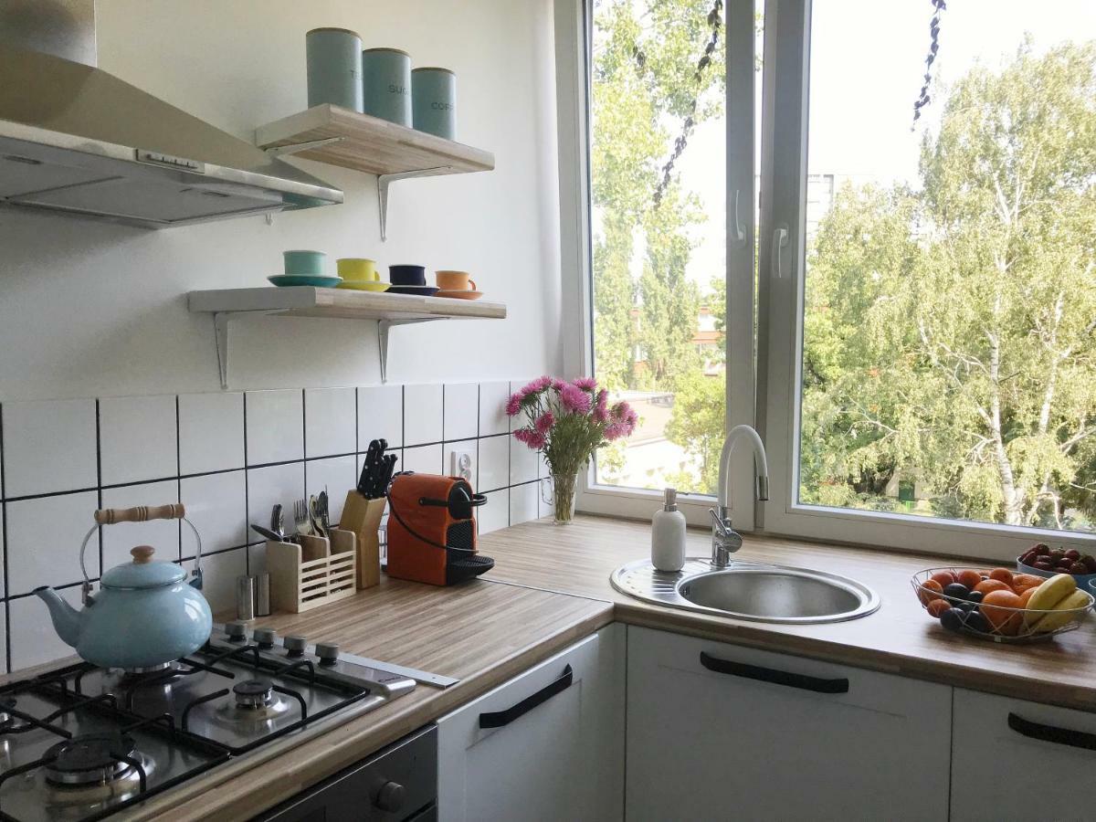 바르샤바 Sloneczny I Cichy Apartament Przy Starym Miescie 아파트 외부 사진